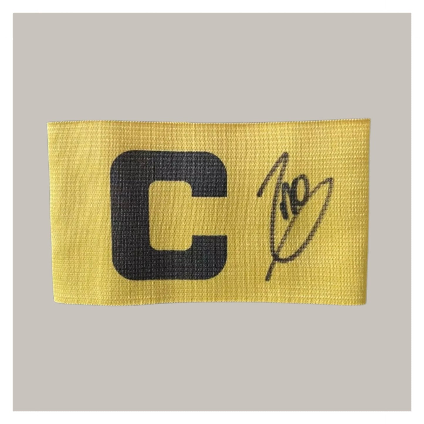 AMADOU ONANA SIGNED CAPTAINS ARMBAND