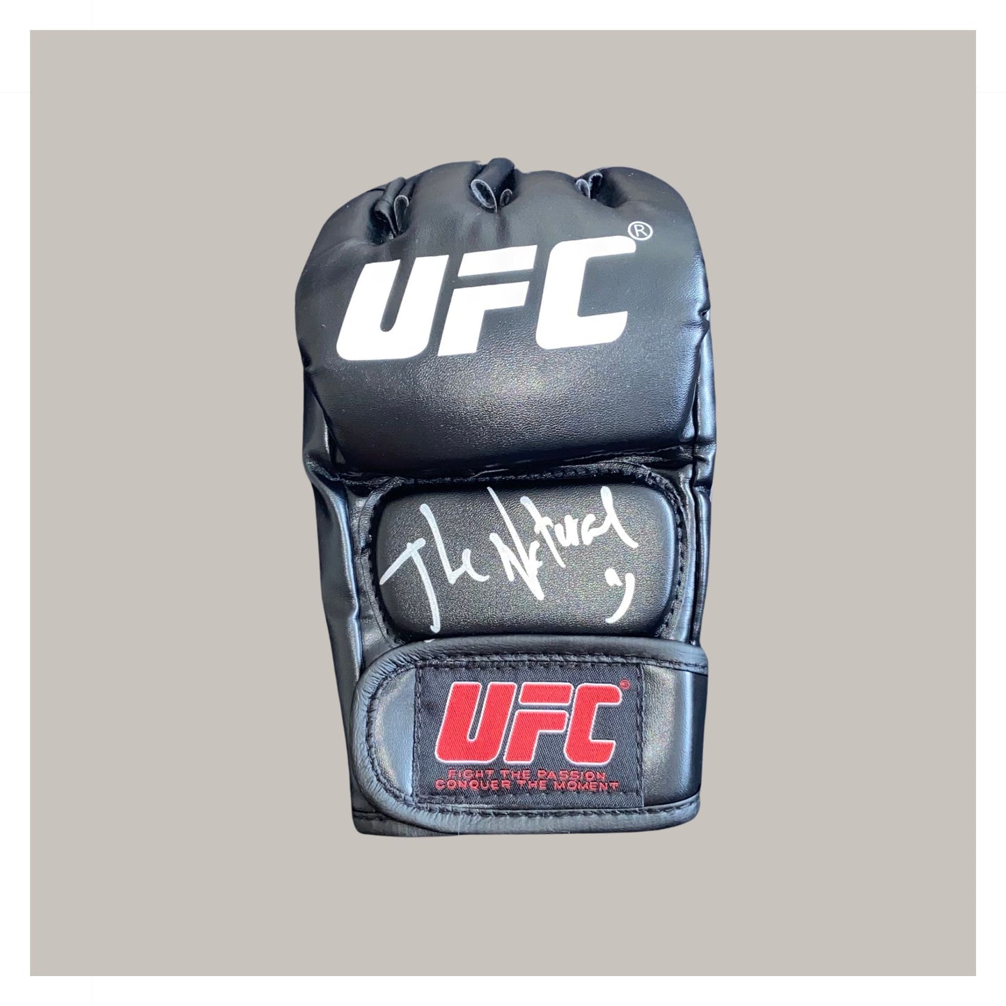 CAIO BORRALHO HAND SIGNED UFC GLOVE