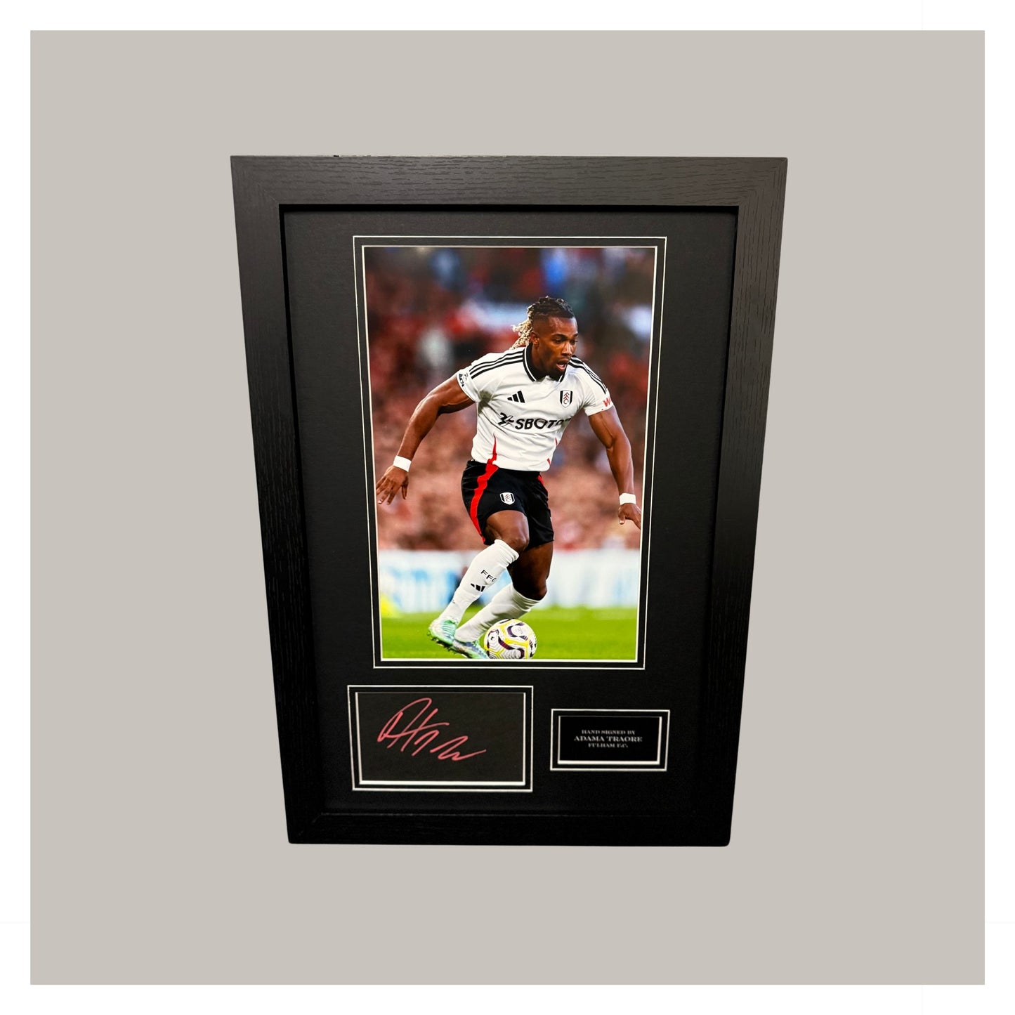 ADAMA TRAORE MOUNTED DISPLAY