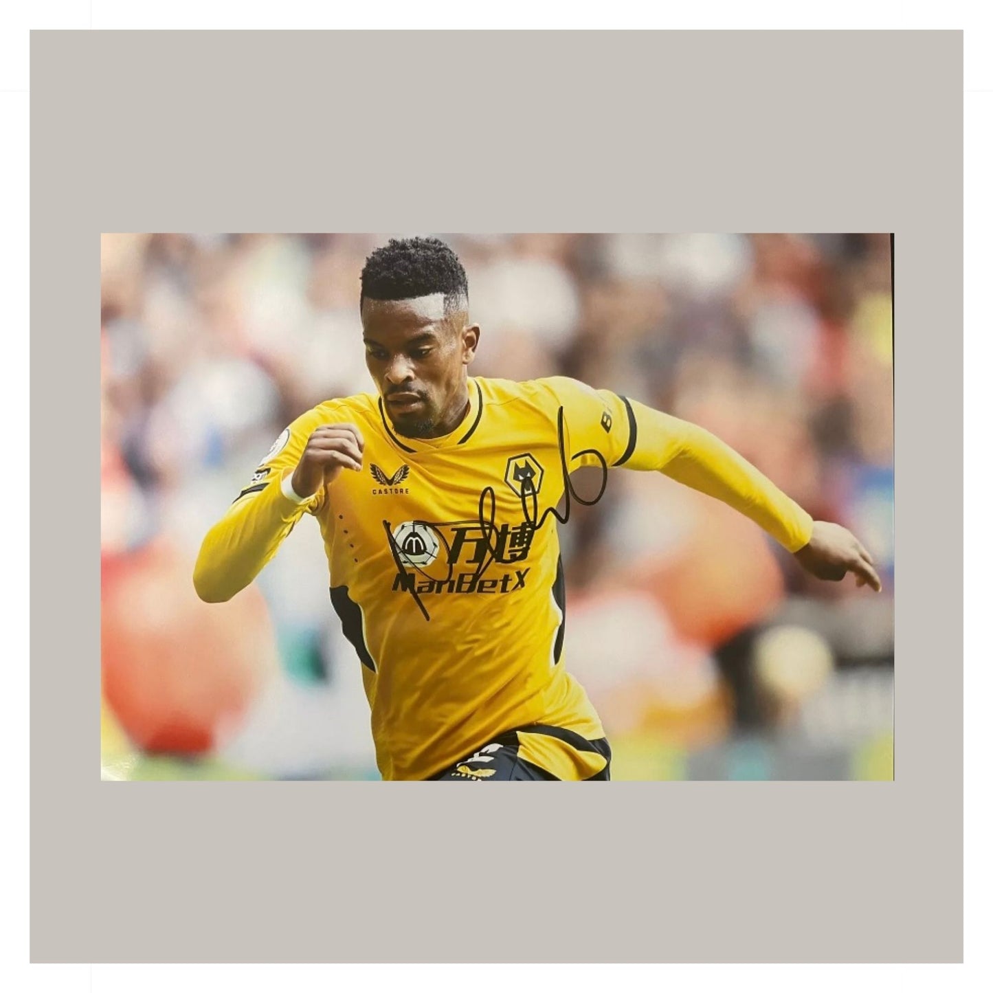 NELSON SEMEDO HAND SIGNED A4 PHOTO