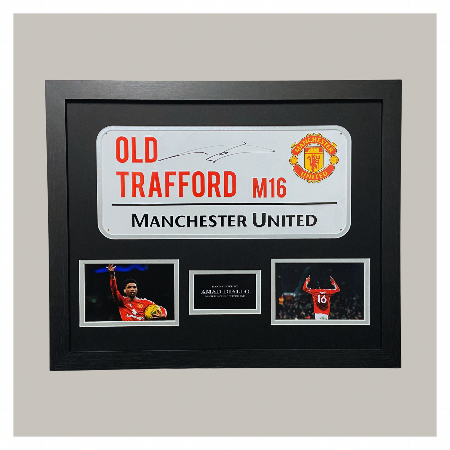 AMAD DIALLO MOUNTED ROADSIGN DISPLAY