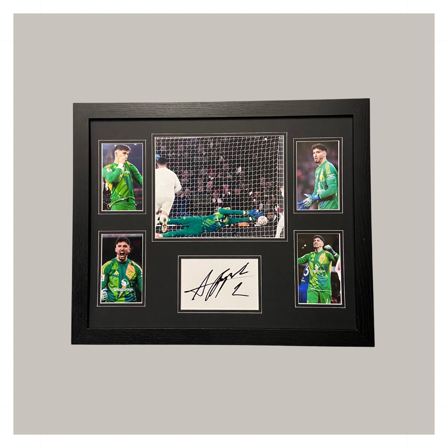 ALTAY BAYINDIR SIGNED PHOTO MOUNTED DISPLAY