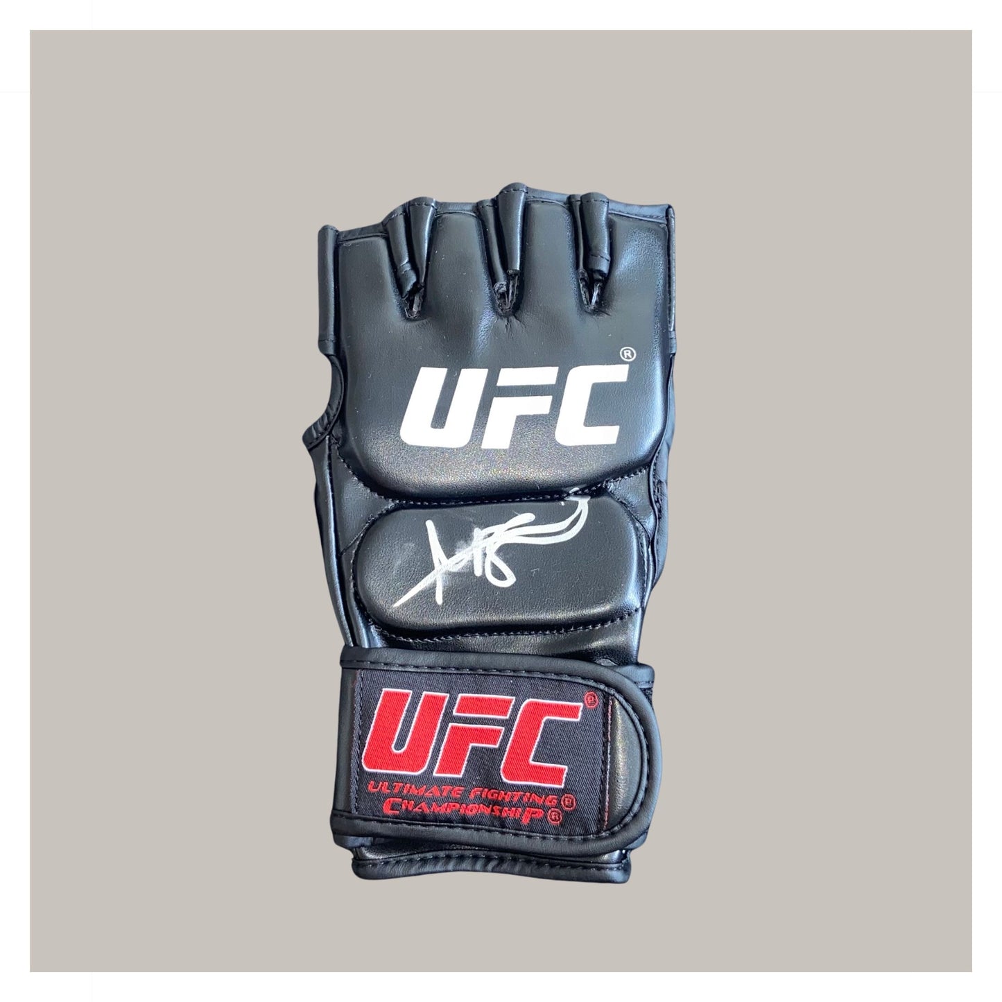 HAND SIGNED UFC GLOVE BY MICHAEL BISPING