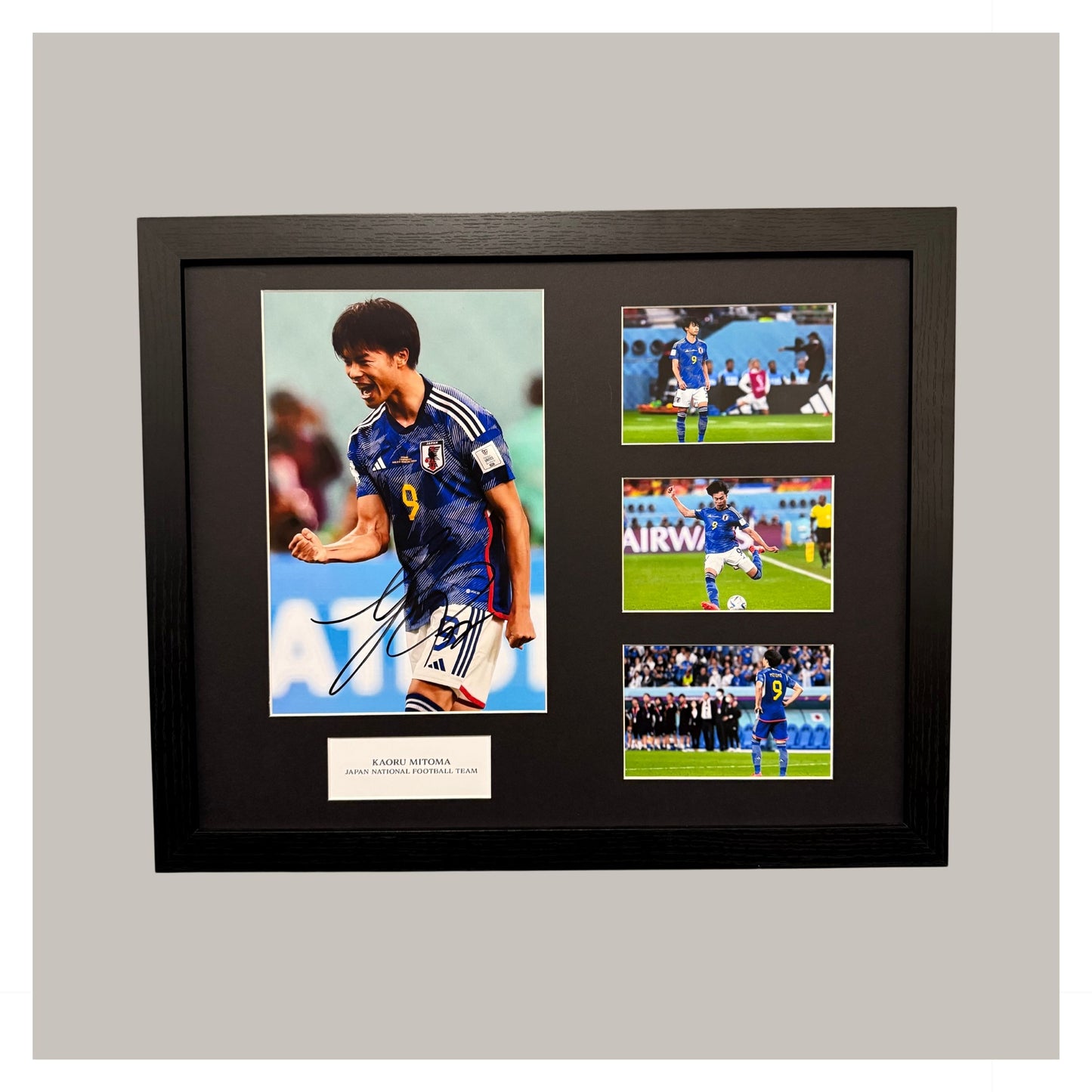 MITOMA JAPAN SIGNED MOUNTED DISPLAY