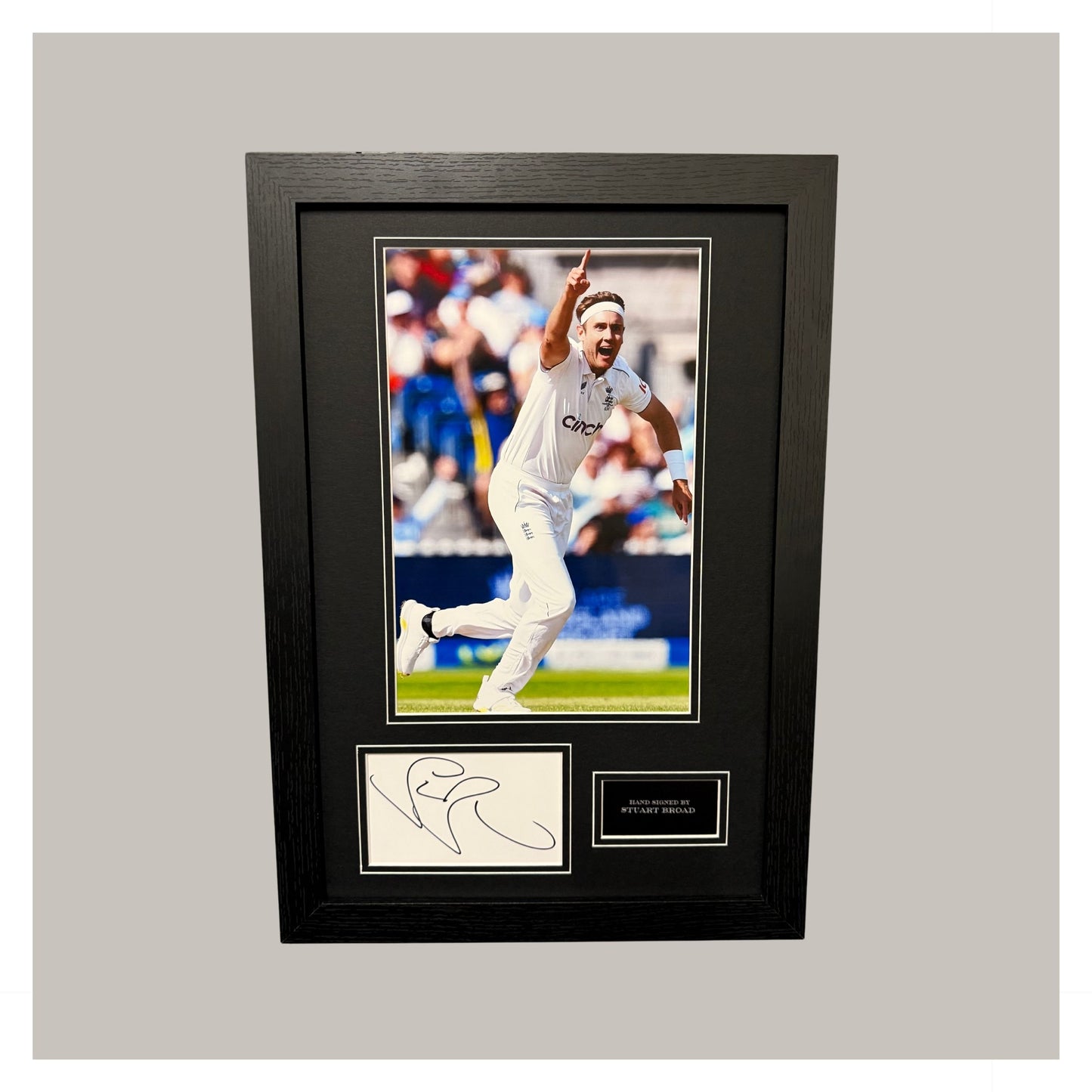 STUART BROAD MOUNTED DISPLAY