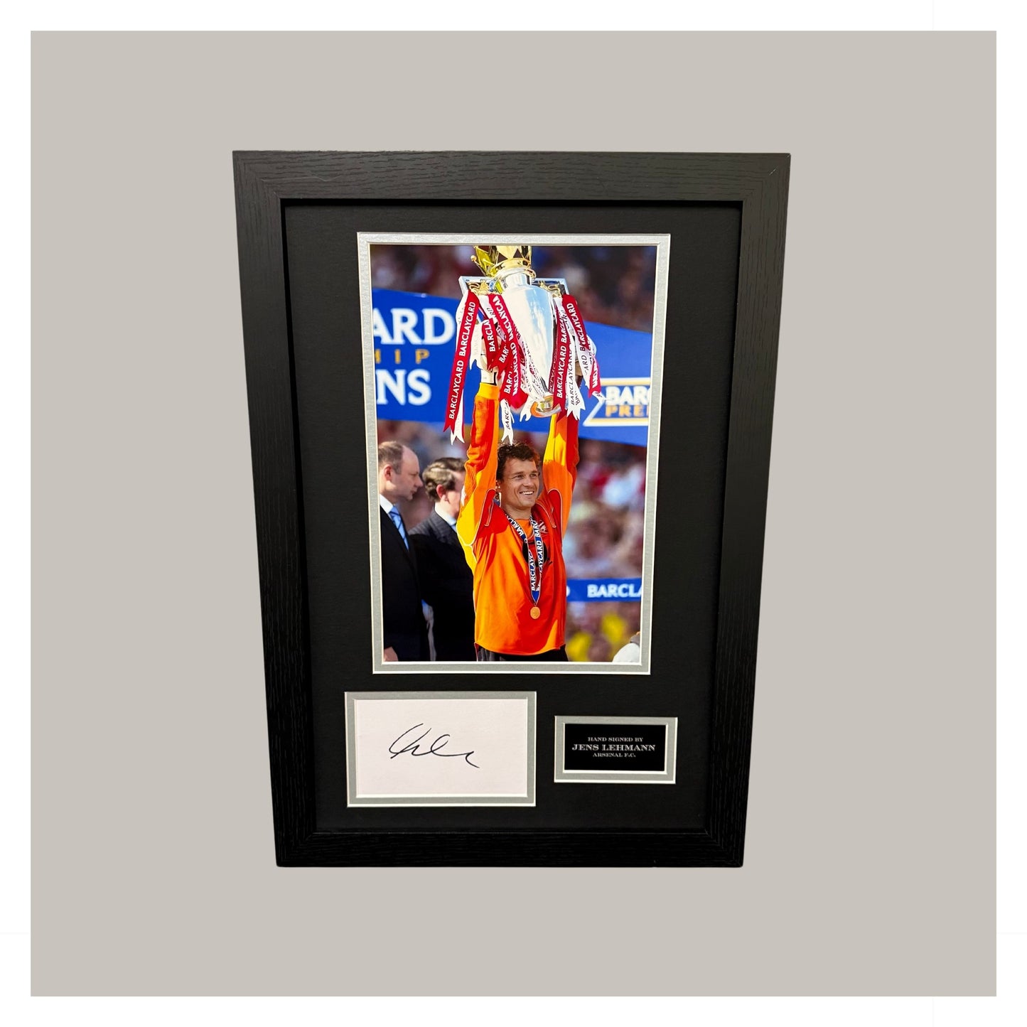 JENS LEHMANN INDEX CARD MOUNTED DISPLAY