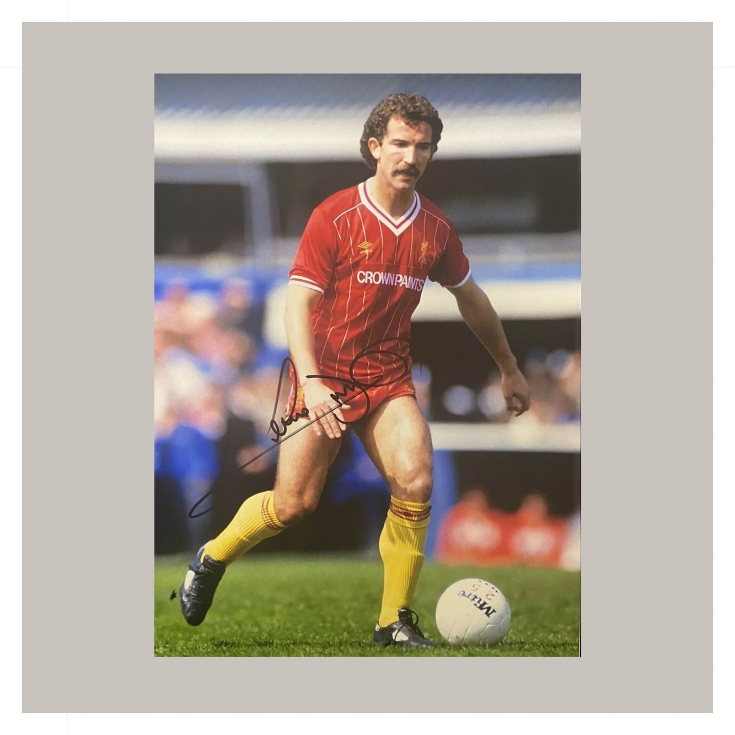 GRAEME SOUNESS HAND SIGNED A4 PHOTO