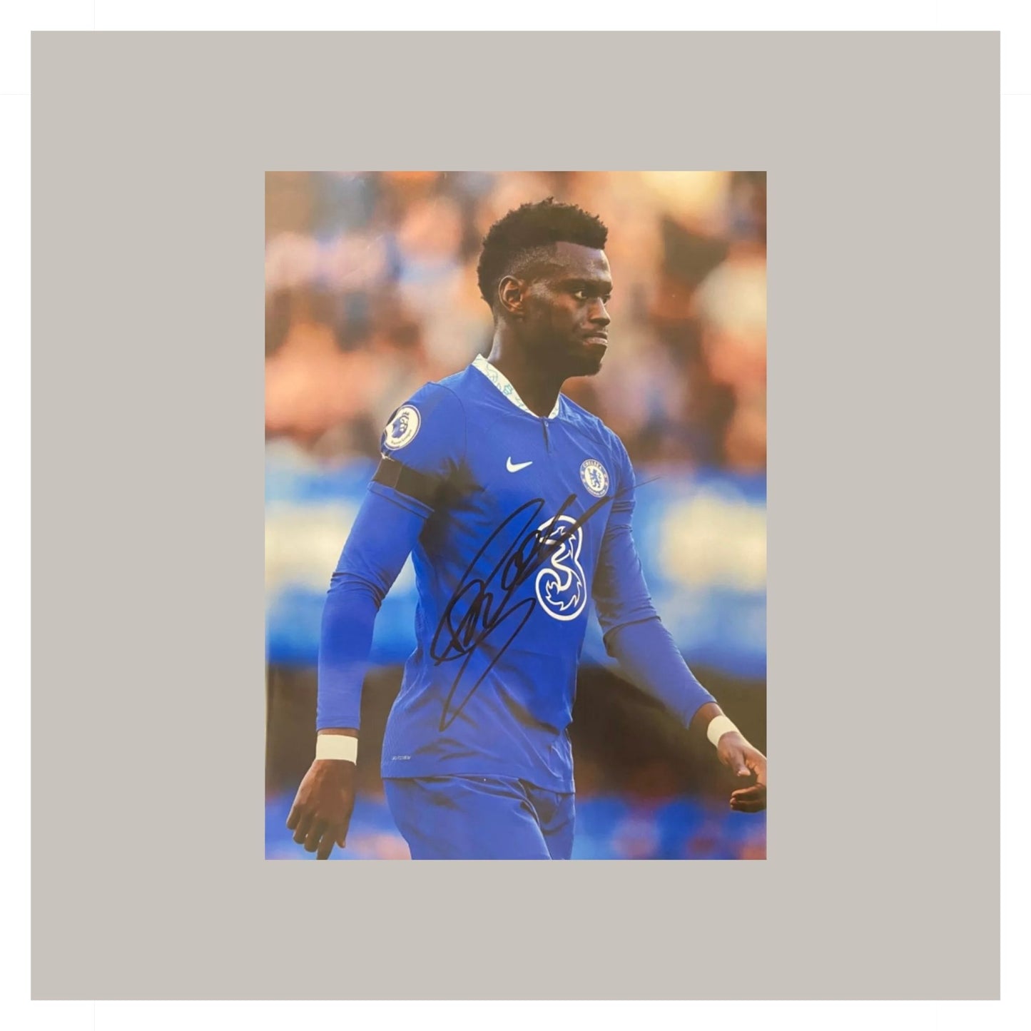 BENOIT BADIASHILE HAND SIGNED A4 PHOTO