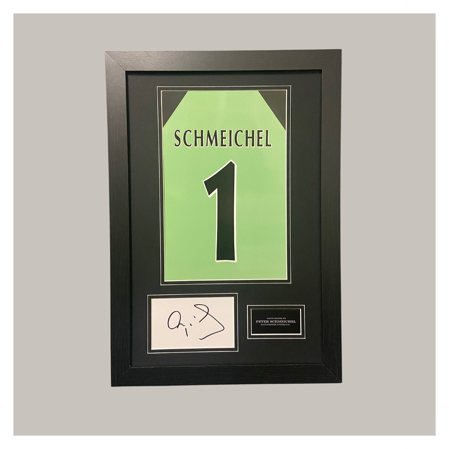 PETER SCHMEICHEL MOUNTED DISPLAY