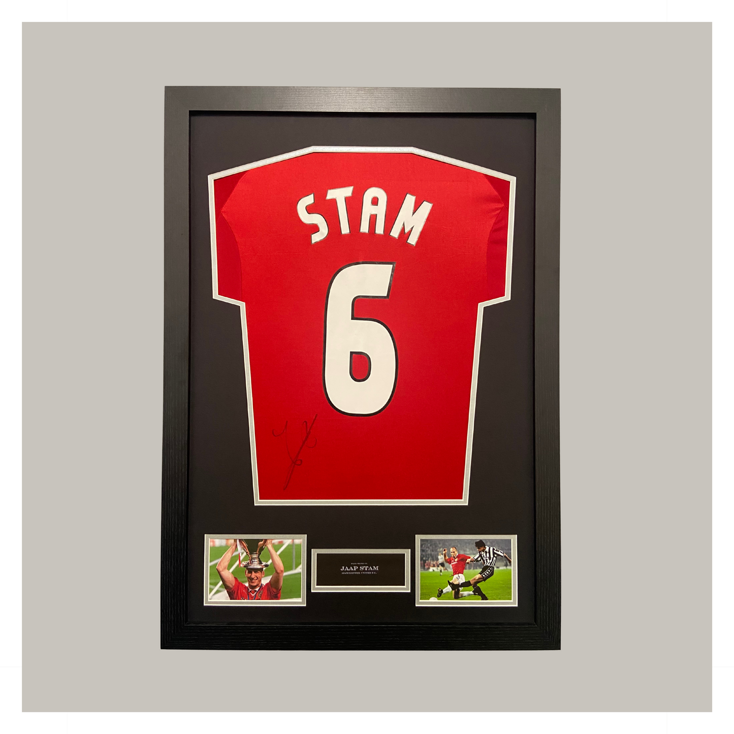 JAAP STAM FRAMED SHIRT DISPLAY