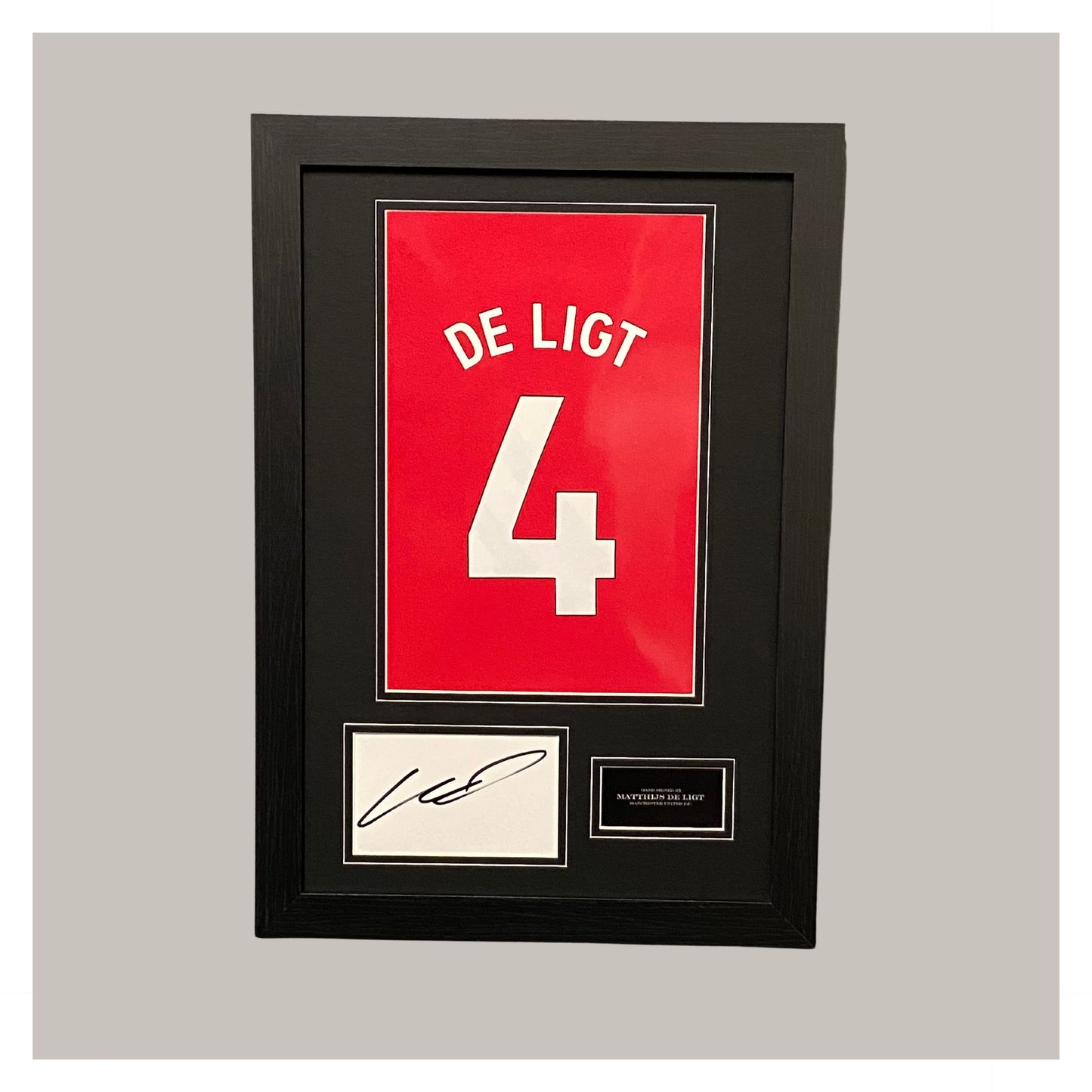 MATTHIJS DE LIGT BACK OF SHIRT MOUNTED DISPLAY