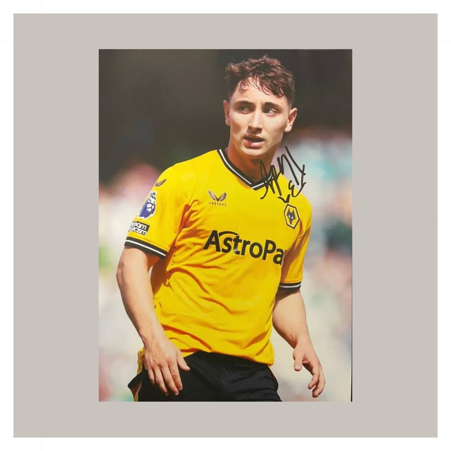 JOE HODGE HAND SIGNED A4 PHOTO