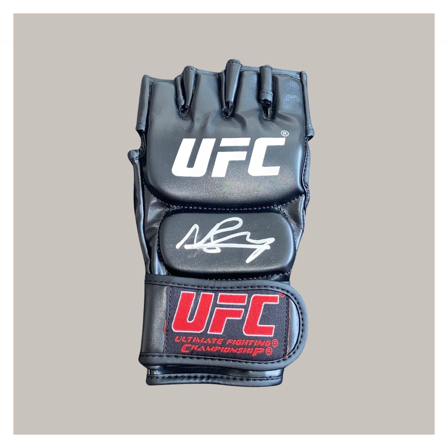HAND SIGNED UFC GLOVE BY MICHAEL BISPING