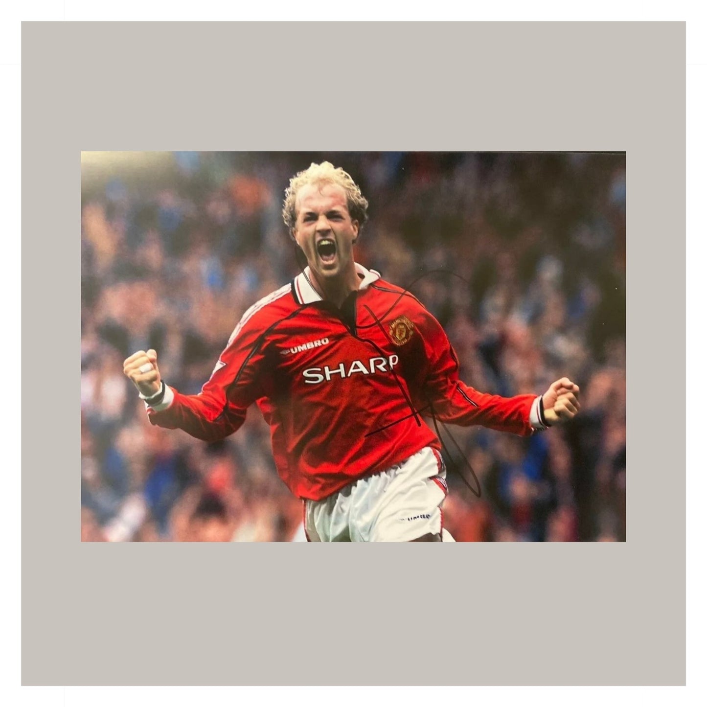 JORDI CRUYFF HAND SIGNED A4 PHOTO
