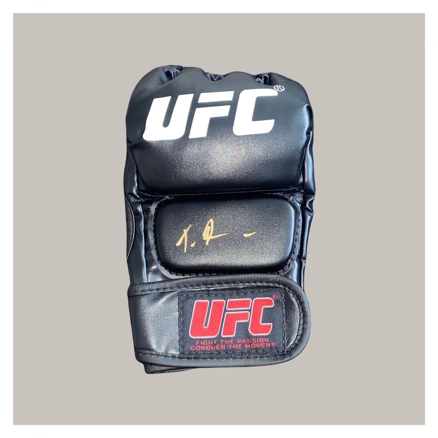 TOM ASPINALL HAND SIGNED UFC GLOVE
