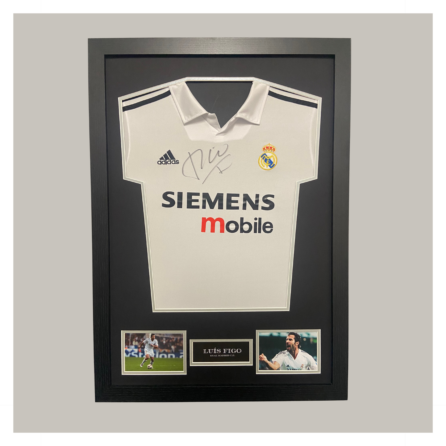 LUIS FIGO FRAMED SHIRT DISPLAY