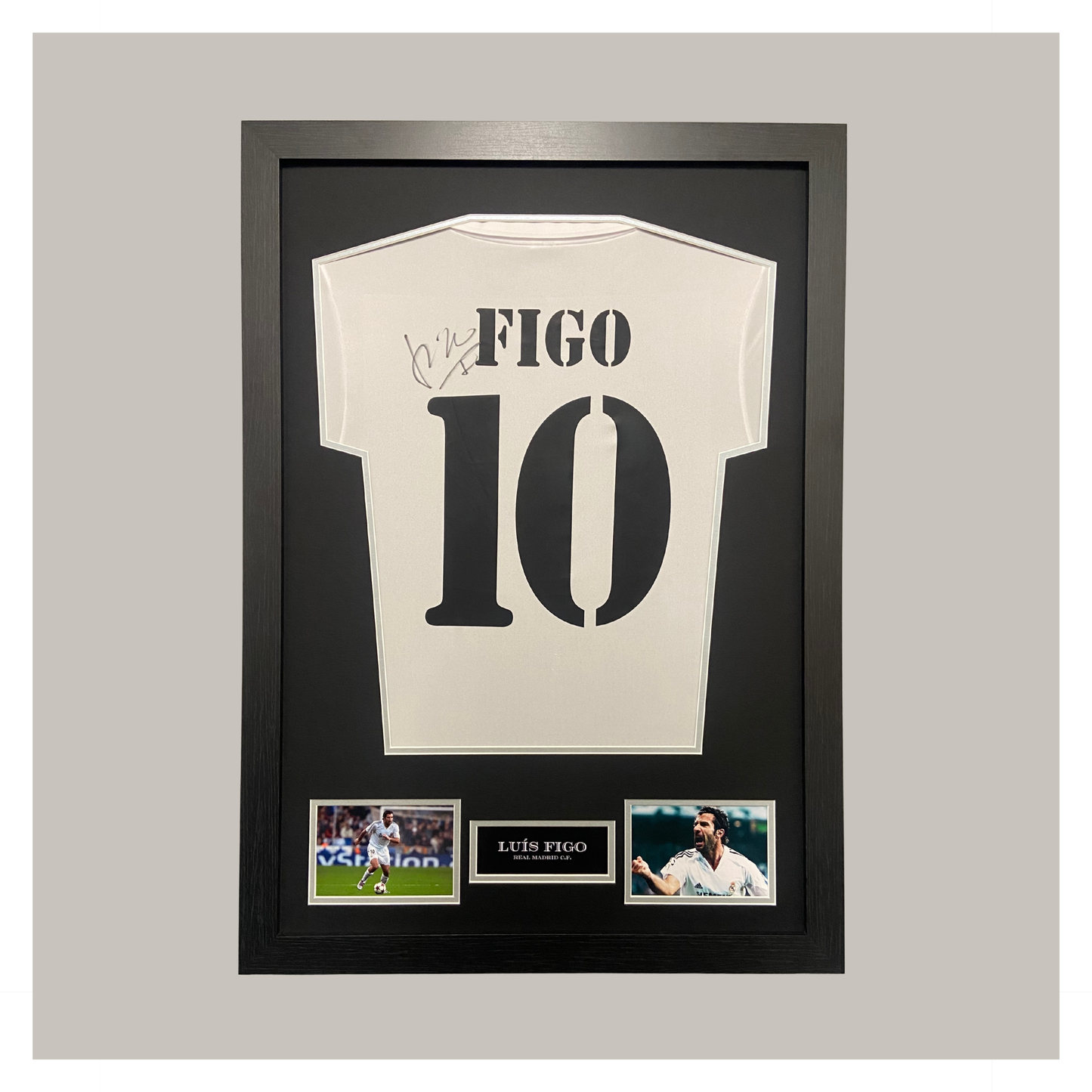 LUIS FIGO FRAMED SHIRT DISPLAY