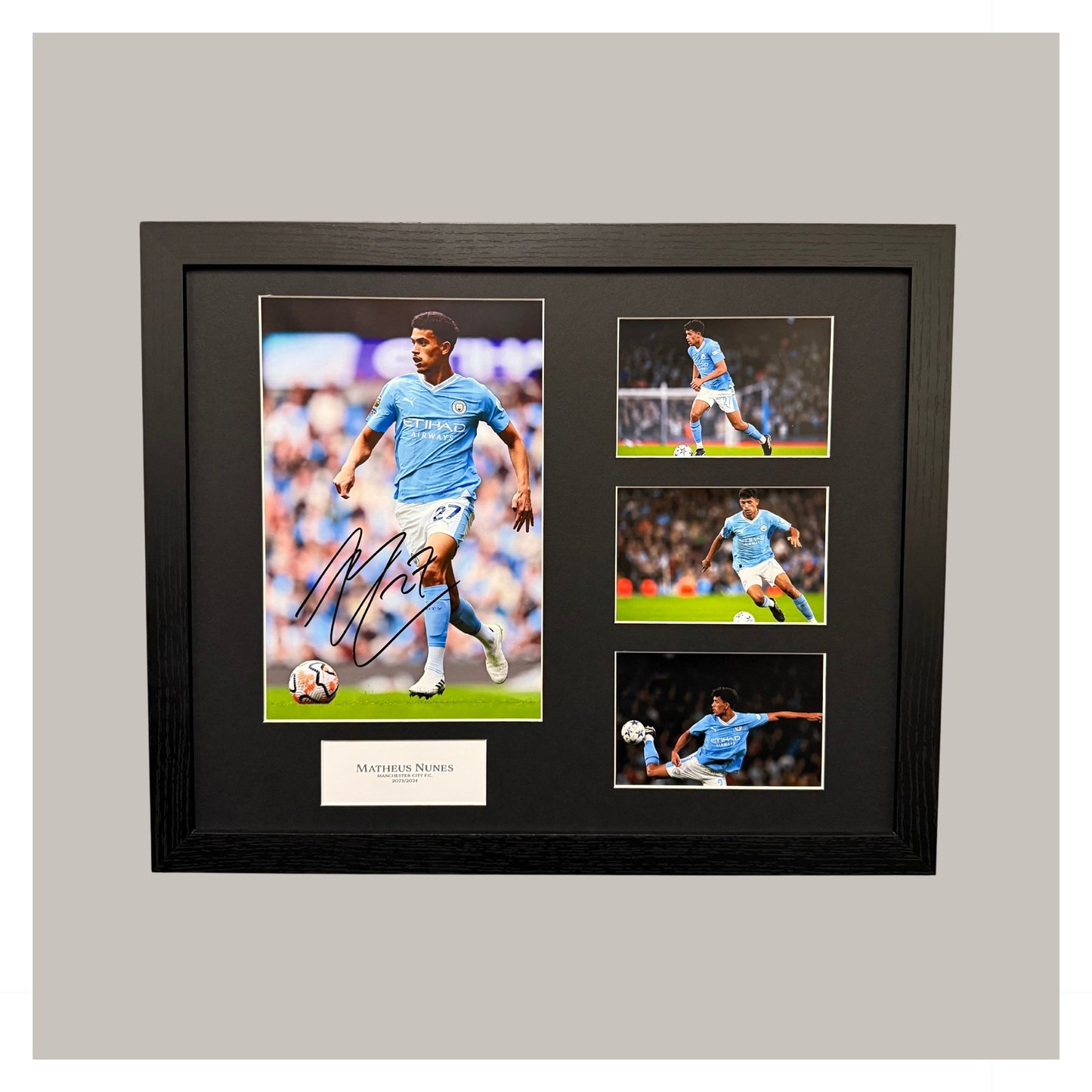 MATHEUS NUNES PHOTO MOUNTED DISPLAY