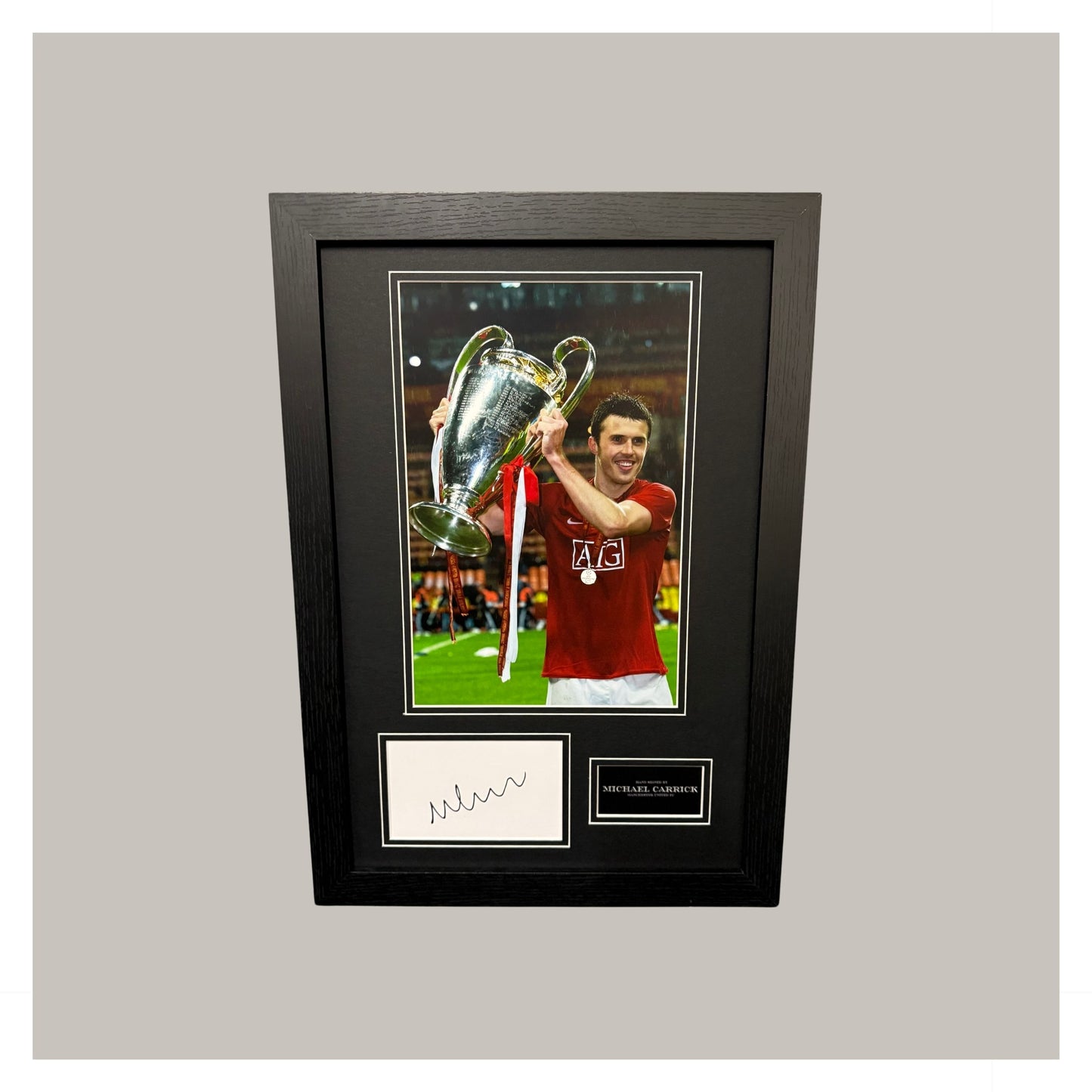 MICHEAL CARRICK MOUNTED DISPLAY