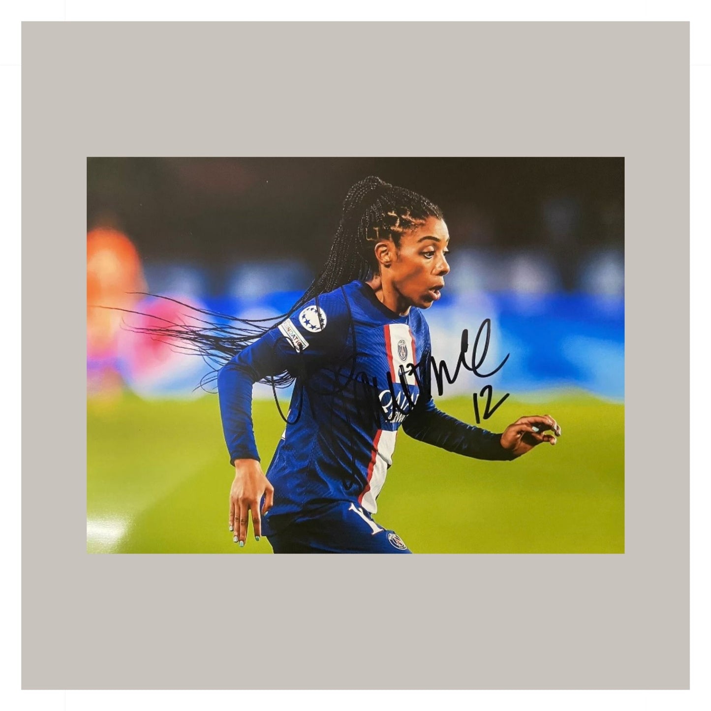 ASHLEY LAWRENCE HAND SIGNED A4 PHOTO