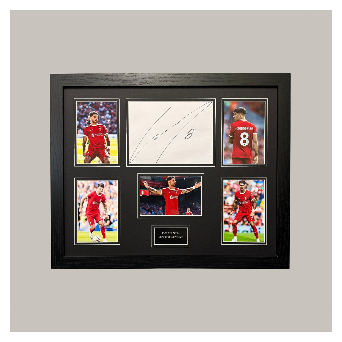 DOMINIK SZOBOZLAI INDEX CARD MOUNTED DISPLAY