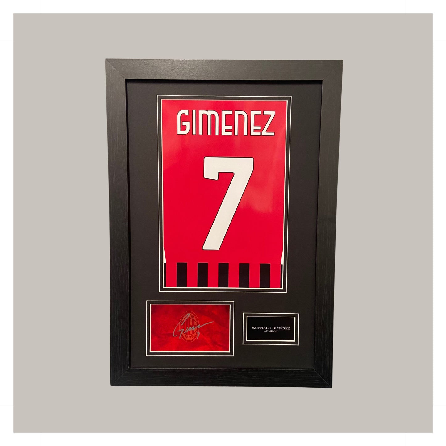 SANTIAGO GIMENEZ MOUNTED DISPLAY