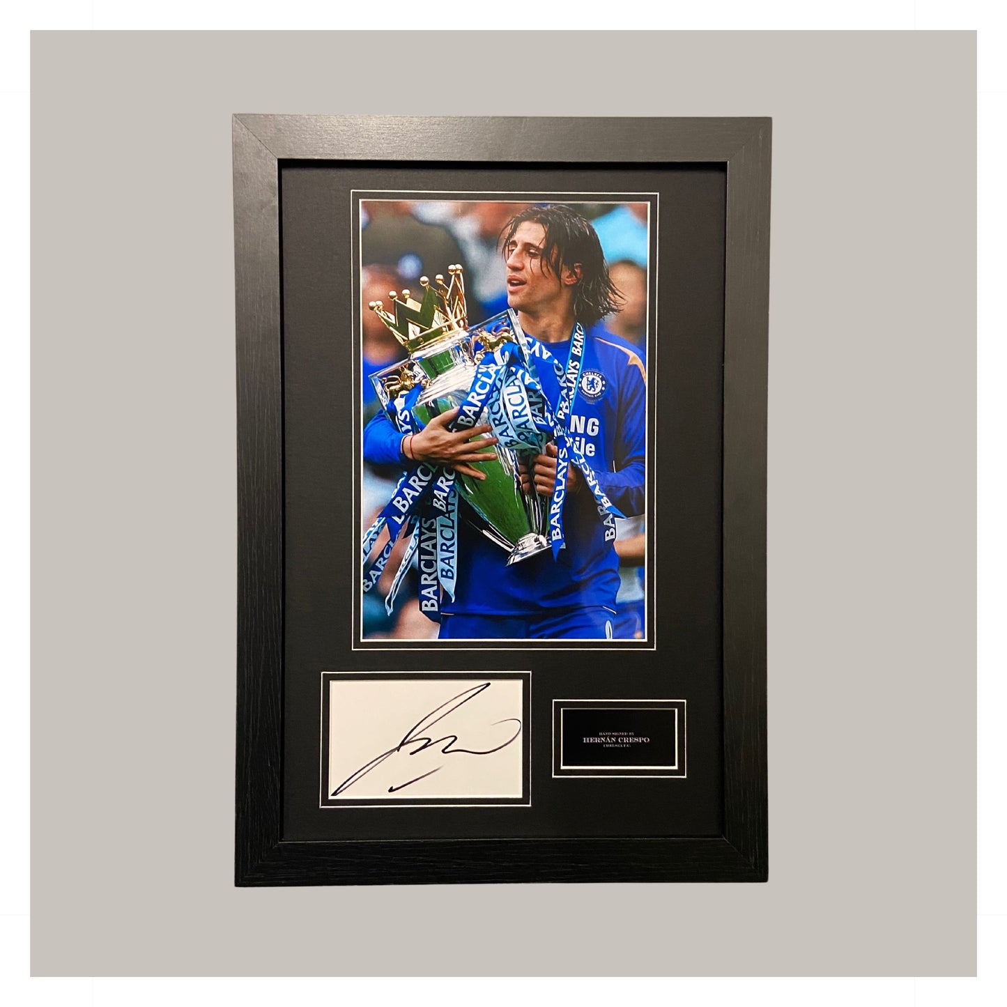 HERNAN CRESPO MOUNTED DISPLAY