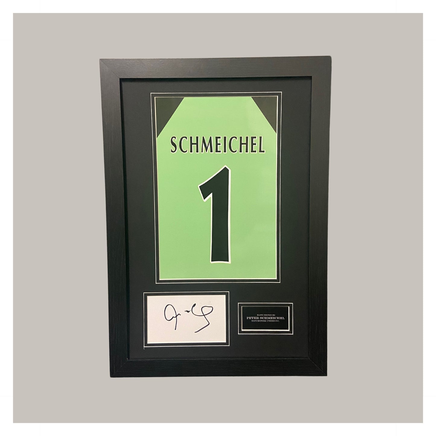 PETER SCHMEICHEL MOUNTED DISPLAY