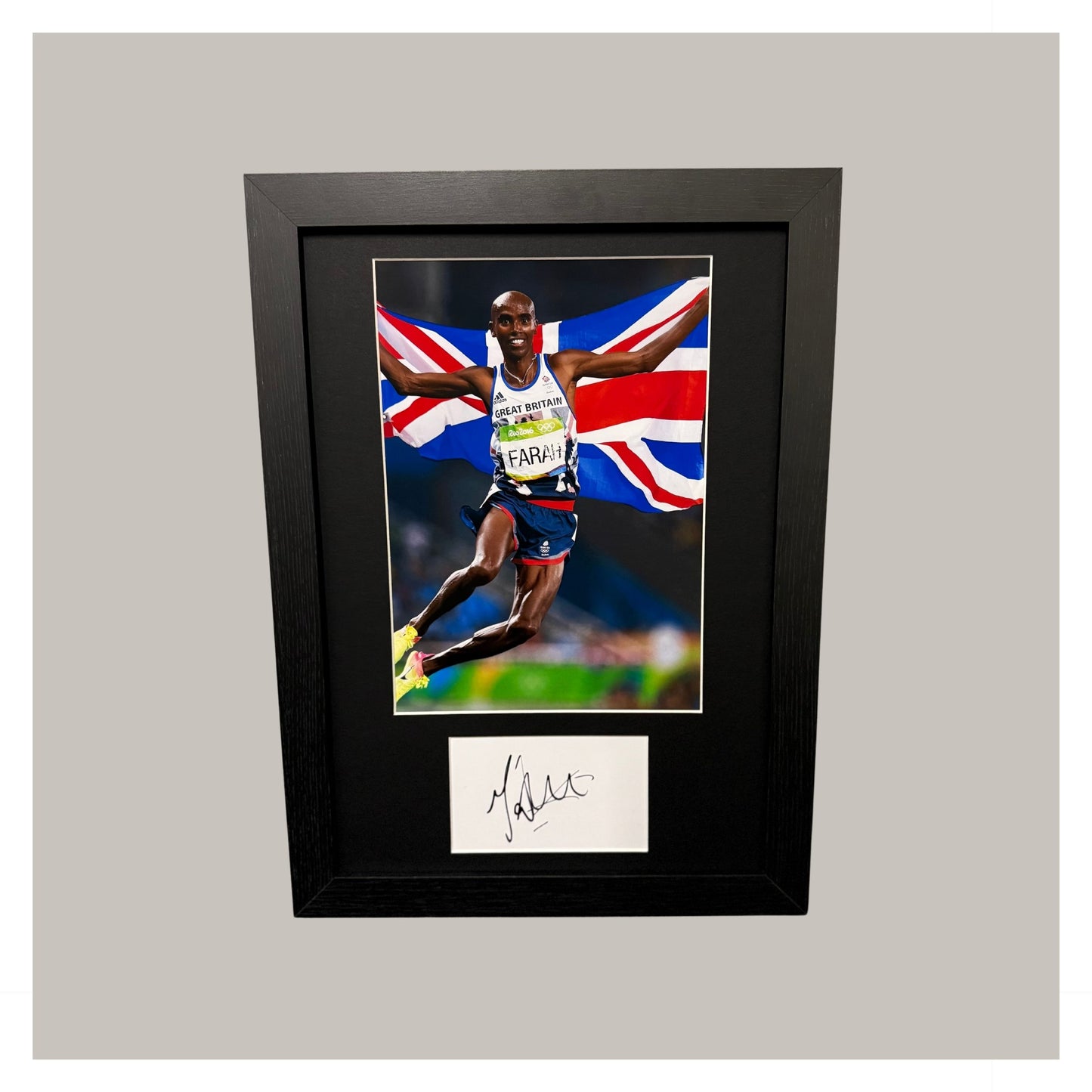 MO FARAH MOUNTED DISPLAY