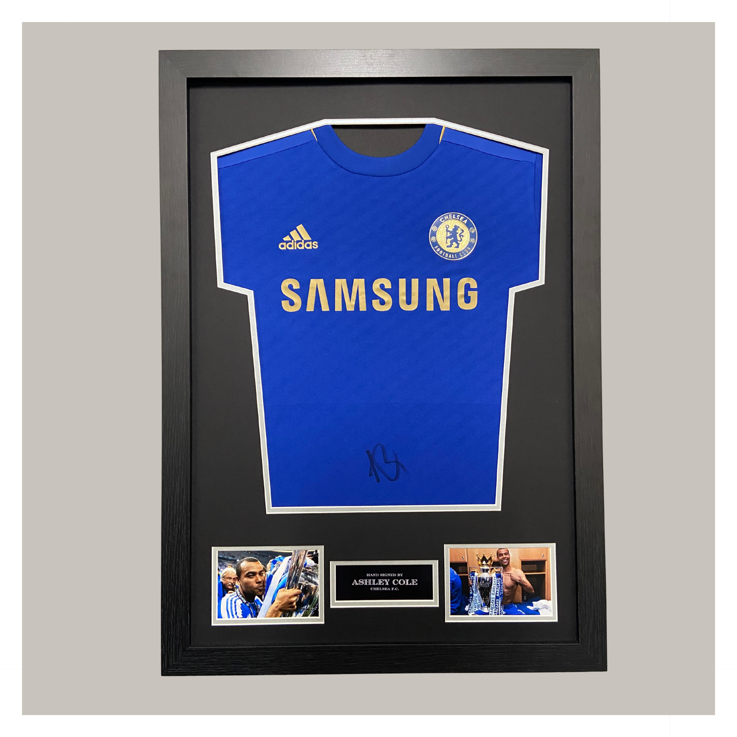 ASHLEY COLE SIGNED AND FRAMED SHIRT