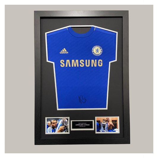 ASHLEY COLE SIGNED AND FRAMED SHIRT