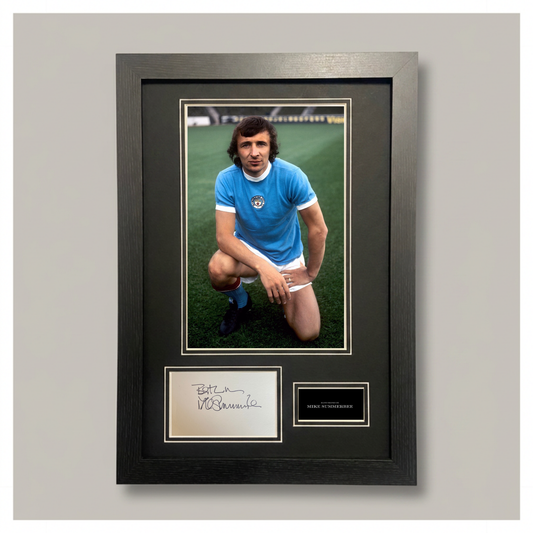 MIKE SUMMERBEE MOUNTED DISPLAY