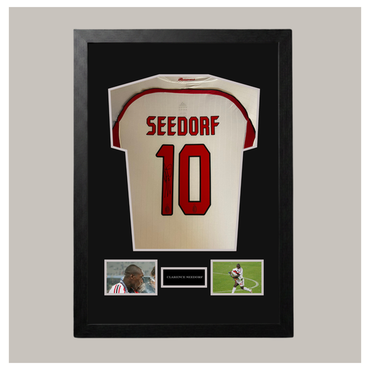 SEEDORF SIGNED AND FRAMED SHIRT