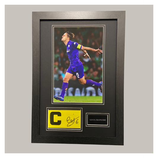 LUCA RANIERI HAND SINGED DISPLAY