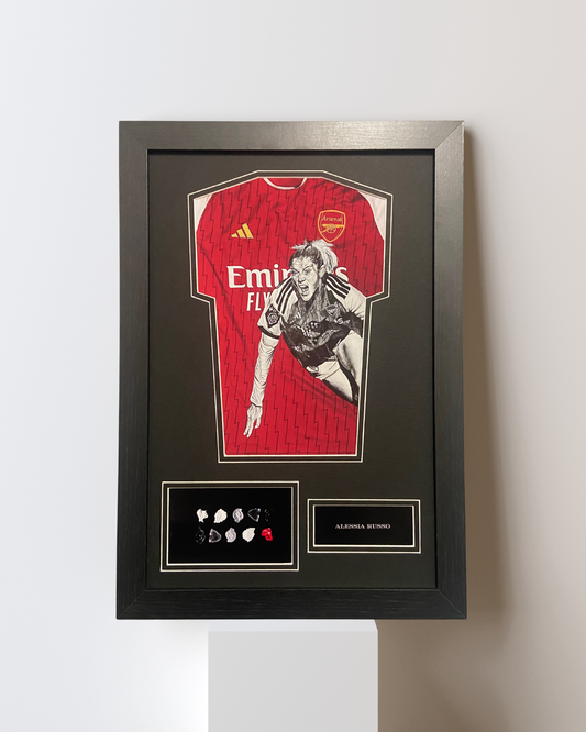 ALESSIA RUSSO HAND-PAINTED MINI SHIRT DISPLAY