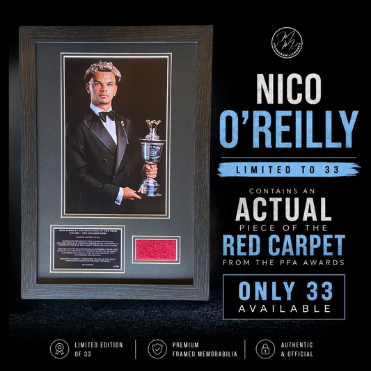 NICO O'REILLY PFA RED CARPET DISPLAY