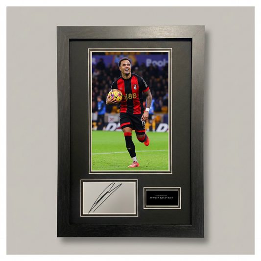 JUSTIN KLUIVERT MOUNTED DISPLAY