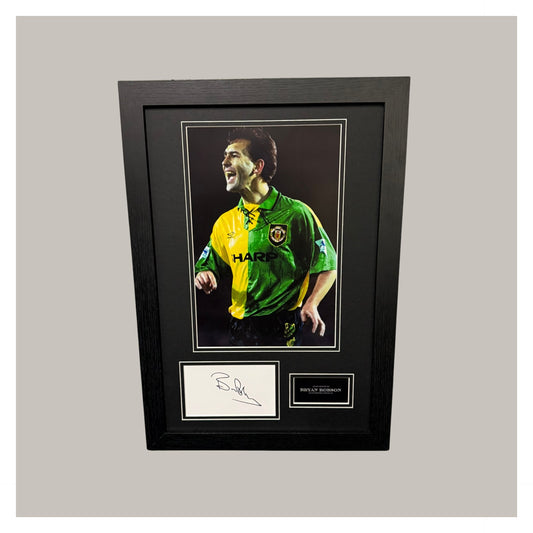 BRYAN ROBSON MOUNTED DISPLAY