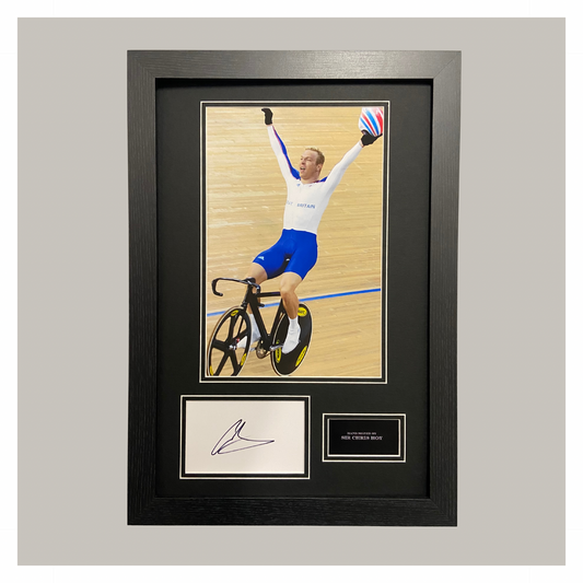 SIR CHRIS HOY MOUNTED DISPLAY