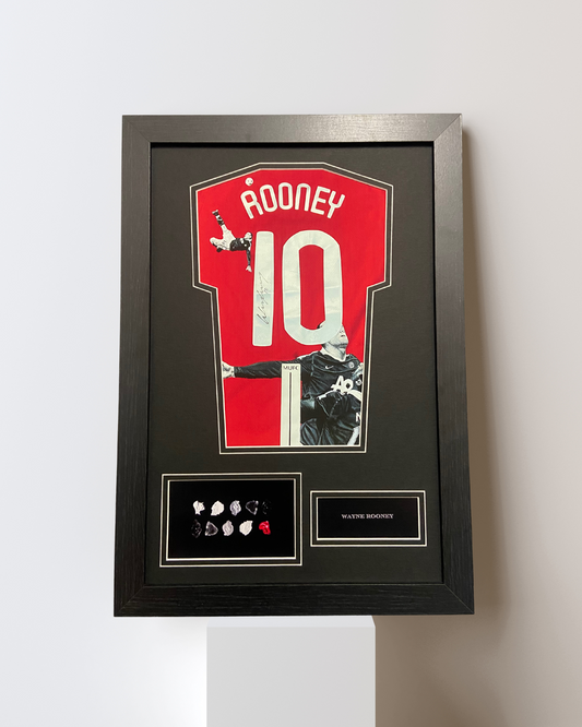 ROONEY HAND-PAINTED MINI SHIRT DISPLAY