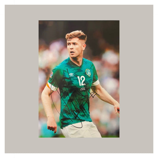 NATHAN COLLINS HAND SIGNED A4 PHOTO