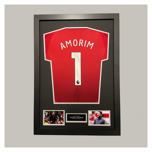 RUBEN AMORIM SIGNED AND FRAMED SHIRT