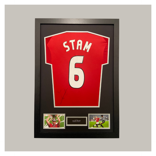 JAAP STAM FRAMED SHIRT DISPLAY