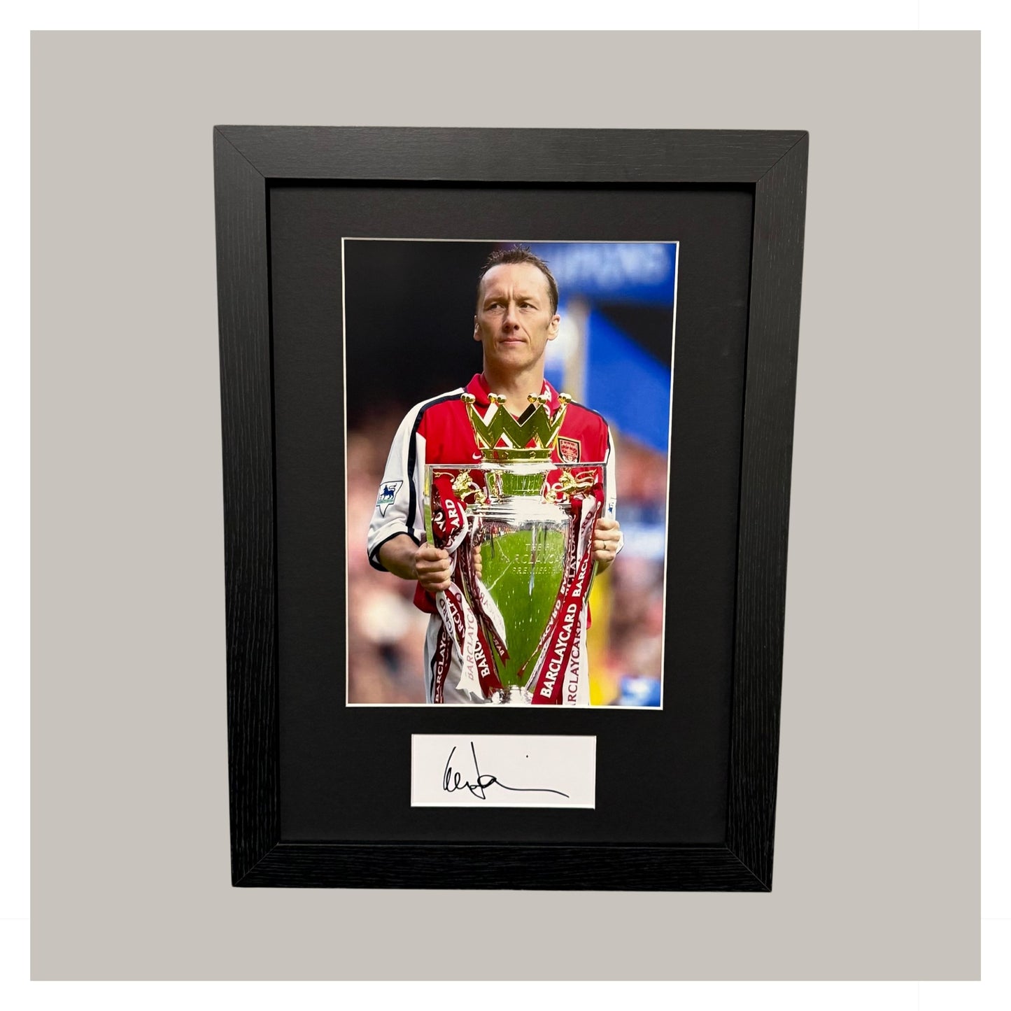 LEE DIXON INDEX CARD MOUNTED DISPLAY