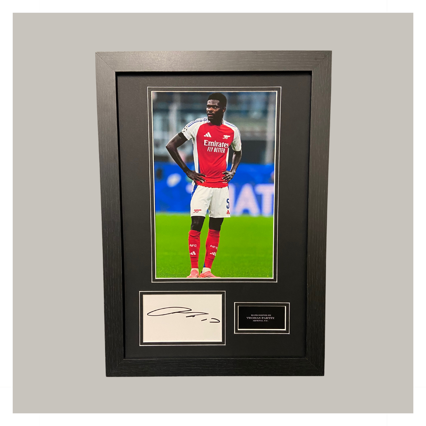 THOMAS PARTEY MOUNTED DISPLAY