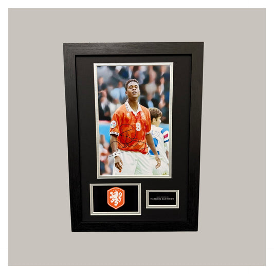 PATRICK KLUIVERT NETHERLANDS MOUNTED DISPLAY