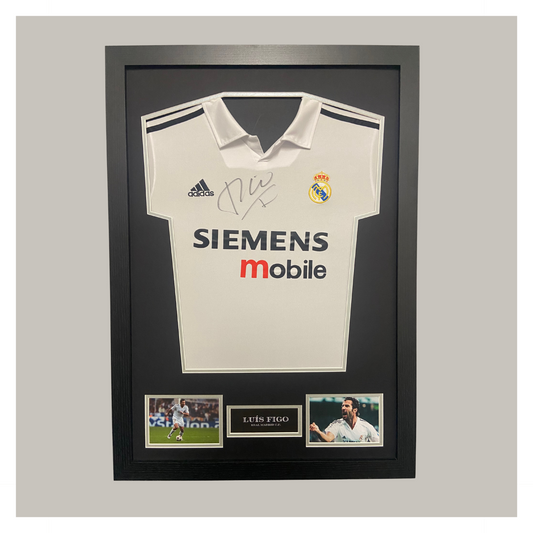 LUIS FIGO FRAMED SHIRT DISPLAY