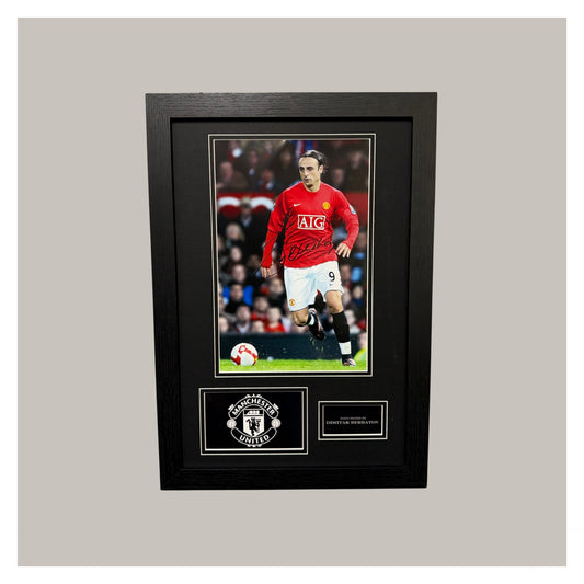 DIMITAR BERBATOV MOUNTED DISPLAY