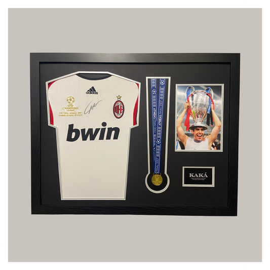 *KAKA* SIGNED AND FRAMED SHIRT