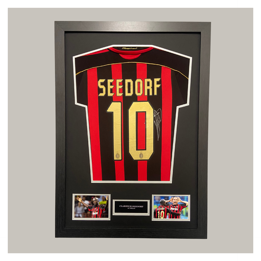 SEEDORF SIGNED AND FRAMED SHIRT